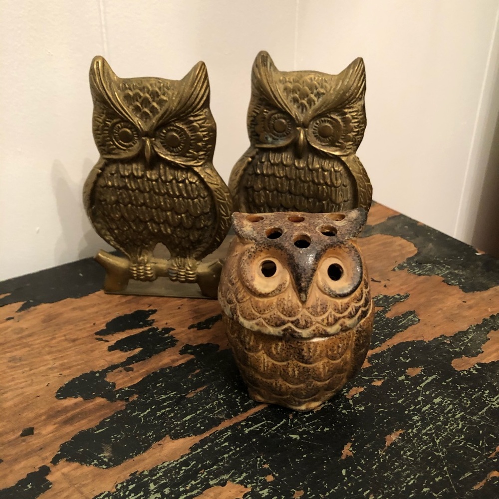 Vintage owls